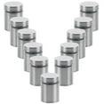 thumbnail image 5 of Zehuanyu 18 Pcs Steel Screws Stainless Steel Glass Mirror Nails 2.80X1.90X1.90CM Silver, 5 of 8