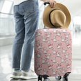 thumbnail image 2 of Pink Cow Sweater Pattern Luggage Cover Fashion Suitcase Cover Baggage Covers Fit 25-28 Inch Luggage (Go Travel), 2 of 5