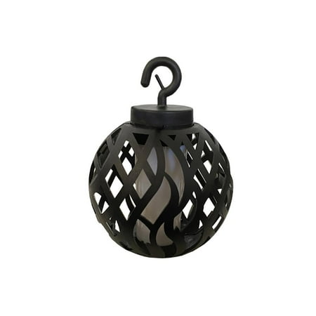 

13.45ft 8 LED String Lights Solar Powered Lamp Chains Light Decoration Bulbs LED Lighting Decor with Flame Lighting IP44 Waterproof for Patio Garden Walkway Party