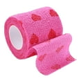 thumbnail image 3 of Rose Red Heart Rolls Bandages Practical Elastic Wound Tapes Cohesive Bandage, Medical Wrap, Elastic Bandage Wrap, Bandage Tape for Pets Animal (M), 3 of 7
