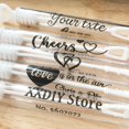thumbnail image 3 of Pegatinas de boda personalizadas Casa Fiesta etiquetas de burbujas 100 unidades oro/blanco, 3 of 4