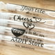 thumbnail image 3 of Pegatinas de boda personalizadas transparentes, etiquetas de burbujas, varita de burbujas, oro/blanco, no botellas, 100 unidades, 3 of 4