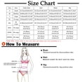 thumbnail image 4 of Plus Size Bathing Suit for Women Bikini Print Strappy Back Set Swimwear Vest Tops Shorts Summer, 4 of 5
