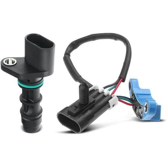Camshaft and Crankshaft Position Sensor Kit 2 - Compatible with 2003 - 2005 Chevy Impala Base 3.4L V6 2004