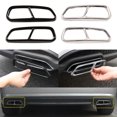 thumbnail image 3 of Thinsony 2pack/lot Car Exhaust Pipe Cover Trim Easy Installation Durable Stainless Steel Enhanced Protection bright light 1Set, 3 of 6