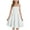 White, variant on Baby Girls Casual Dresses KkSLirnhs Children's Summer Solid Color Casual Sleeveless Round-Neck Dress for Kids 10-11 Years White