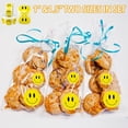 thumbnail image 3 of HEJULIK  1000 pcs Happy Smile Face Stickers for Kids Smiley Face Stickers Rolls Large Yellow Smile Stickers Teachers Reward Students, 3 of 8