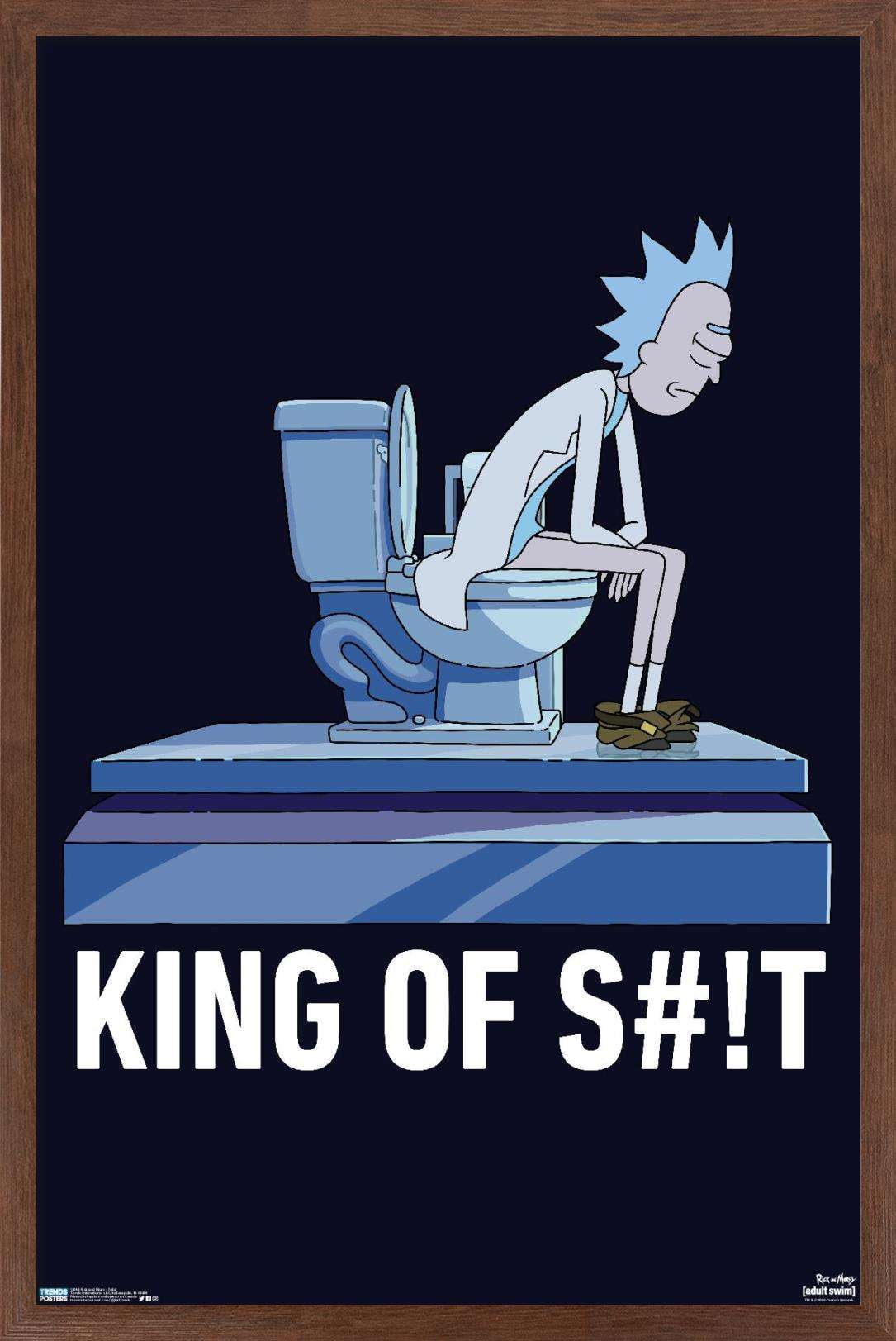 rick and morty fish tank decorations