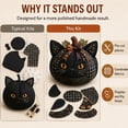 thumbnail image 4 of DIY Animal Pumpkin Sewing Kit, Harvest Fabric Craft Set, Autumn Thanksgiving Decor, Handmade Gift, Cute Woodland Friends, Pre-Cut Patchwork, Halloween Seasonal Ornament,Owl, 4 of 7