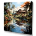 thumbnail image 2 of Designart "Bali Bliss horizon I" Asian Canvas Print, 2 of 5
