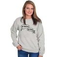 thumbnail image 3 of Pi Be Rational Get Real Math Geek Sweatshirt for Men or Women Brisco Brands L, 3 of 6