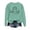 Mint Green, variant on CAIXIA Cute Sweatshirts for Women Y2k Casual Crewneck Long Sleeve Fleece Tops Pullover Fleece Embroidered Ladies Sweaters Outfits Winter Clothes 2026