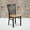 Natural Wood Seat/Black Metal Frame, variant on BizChair 2 Pack Black School House Back Metal Restaurant Chair - Black Vinyl Seat