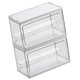 thumbnail image 4 of Estuche de muestra Caja De Exhibición Figuras De Acción Caja De Exhibición Para Vehículos Juguetes Figuras De Acción Pequeño 2 Niveles Magideal Estuche de muestra, 4 of 7