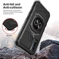 thumbnail image 5 of Cass Creations Case Compatible for TCL 20 XE, Advanced Armor Dual Layer Hybrid Shock Proof Bumper Protective Phone Cover - Black, 5 of 5