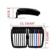 thumbnail image 5 of Gloss Black Front Kidney Grille for 1982-1994 BMW E30 3-Series 325i 318is, 5 of 5