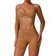 thumbnail image 1 of Conjuntos de entrenamiento for mujer, 2 piezas, sujetador deportivo, camiseta sin mangas, polainas de cintura alta, gimnasio, Yoga, ropa activa, Top de entrenamiento for mujer, 1 of 6