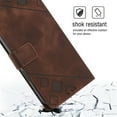 thumbnail image 7 of for Samsung Galaxy S21 FE Crossbody Wallet Case with Card Holder, Flip Folio Book Style Leather Shockproof Protective Phone Cover with Shoulder Strap/Lanyard for Samsung Galaxy S21 FE, Brown, 7 of 7