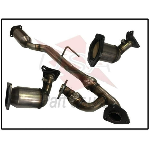 2009-2014 For Nissan Murano Catalytic Converter Set 3.5L NEW Exhaust