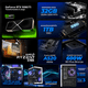 thumbnail image 3 of PC Gamer Completa con IA Xtreme PC Gaming NVIDIA GeForce RTX 5060 Ti AMD Ryzen 7 5700X 32GB SSD 1TB Monitor Curvo 27 180Hz Sistema Liquido WIFI Black/White gaming 1080p, estudios y multitarea, 3 of 6