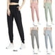 thumbnail image 3 of Pantalones de chándal de mujer Secado rápido Elástico Yoga Correr Fitness Entrenamiento Casual Sólido, 3 of 8