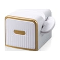 thumbnail image 1 of Naiovety Dispensador de de para montaje en pared, exprimidor de ducha, soporte para de que ahorra espacio, estante para artículos de tocador, Juegos de accesorios de baño Blanco, 1 of 6
