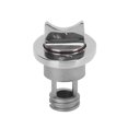 thumbnail image 4 of Metal Boat Plug, Stainless Steel Twisting Rotation Simple Operation Drain Plug Boat  For Boat Transoms For Fish Wells, 4 of 8