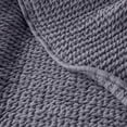 thumbnail image 7 of Allswell Cotton Crinkle Bed Blanket, Gray Shark, King/California King Size, 7 of 7