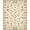 Ivory, Pattern 5, variant on ODIKA 4' x 6' Machine Washable Non-Slip Area Rug, Middle Eastern Leaf High Traffic Rug, Green, 274955