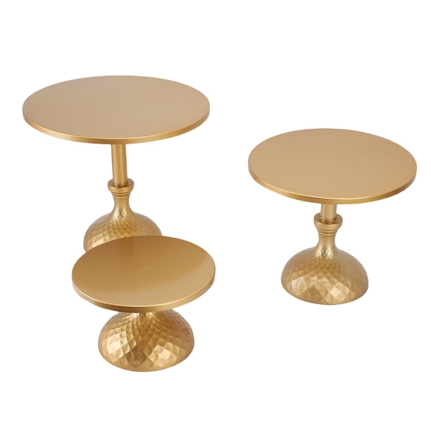 Soporte Para Pasteles, Decorativo Con Patas Para Servir Pasteles, Redondo, 3 Uds., Para Fiestas