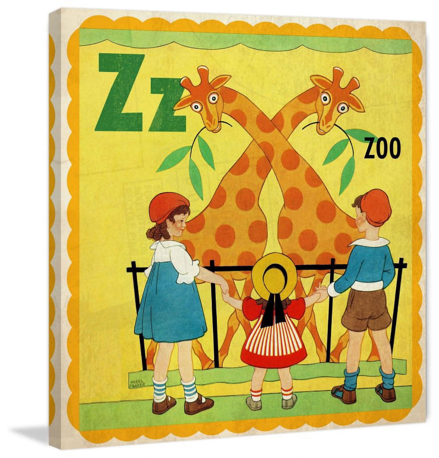 Marmont Hill "Zoo" by Curtis Painting Print on Canvas