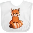 thumbnail image 3 of Inktastic Red Panda T-shirt Boys or Girls Baby Bib, 3 of 4
