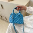 thumbnail image 2 of Bolsa De Hombro Bolsa de mujer Bolsa de cuero PU Satchel Simple Elegante Embrague Crossbody Azul Ndcxsfigh Para Estrenar, 2 of 6