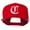 Red, variant on Large Old English C Embroidered Flat Bill Cap - Black OSFM