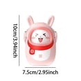 thumbnail image 2 of Boreal Craft! Adorable Lapin de l'Espace Transformable Chauffe-Mains & Banque d'Alimentation Idée d'Hiver Chauffe-Mains Max Chaud Réutilisable Pack de Chaleur pour Corps Packs Chaud Froid Gel, 2 of 7