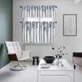 thumbnail image 5 of Forest Kitchen Curtains Valances and Tiers Set of 3 Tree Trunk Tier Curtains and Valance with Rod Pocket for Small Windows, 27.5"x36", 5 of 9