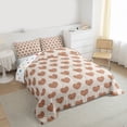thumbnail image 3 of Homewish Love Heart Print Bedding Comforter Set 2pcs for Female Men Adults,Dreamy Princess Twin Comforter Sets Microfiber,Romantic Valentine's Day Breathable Bedding Set,Microfiber Bedroom Decor, 3 of 8