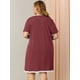 thumbnail image 5 of RoDe Dormir Camisón De Lunares ManCorDe Noche TalGrande PaMujer BorgoXL, 5 of 6