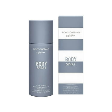 DOLCE & GABBANA Light Blue Pour Homme Body Spray 4.2 Ounce