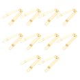 thumbnail image 2 of 10Pcs Household Jewelry Packing Box Hinge Gift Box Bracket Jewelry Case Supplies (Golden), 2 of 9