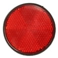 thumbnail image 4 of 40 Pcs Réflecteur Rond Rouge Universel pour Moto ATV 5.6 x 0.8cm, 40x 2 Pouces Réflecteurs, Rouge, 4 of 4