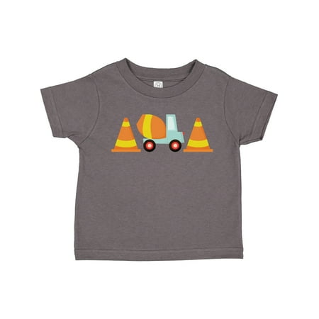 

Inktastic Cement Mixer Construction Gift Toddler Boy Girl T-Shirt