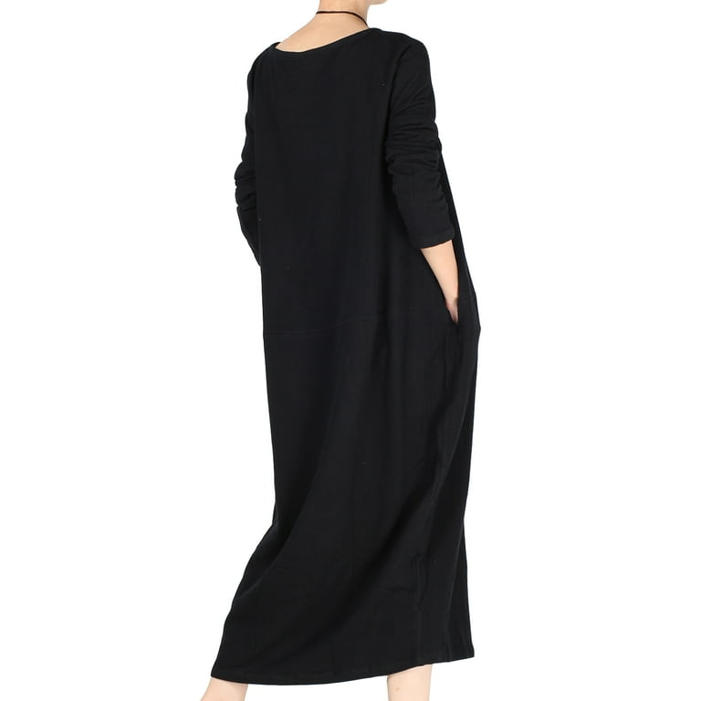white christmas dresses Sylvan Shift Dress Loop Knit Moss - Fair Trade Dresses main image 0