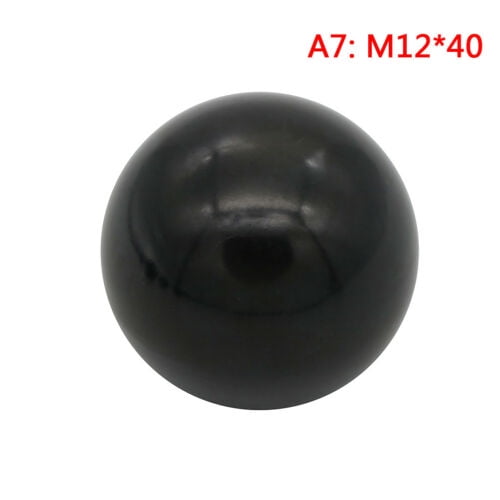 Black plastic M4/M5/M6/M8/M10/M12 thread ball shaped head clamping nuts knob MDS 