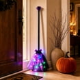thumbnail image 2 of Dpityserensio Fall Decor Halloween Witch With String Lights Removable Riding Broomstick Prop With Web Decor Kids Witch Accessory For Party, 2 of 9