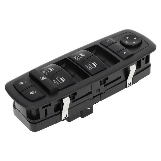 Interruptor de ventana eléctrica Unique Bargains No.68234087AC Interruptor de control de ventana para Chrysler Pacifica Voyager Negro