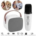 thumbnail image 2 of Kepeak Mini Karaoke Machine, Portable Bluetooth Speaker with Wireless Microphone for Kids and Adults, 2 of 7