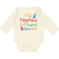 thumbnail image 3 of Inktastic My Meemaw and Pawpaw Love Me Boys or Girls Long Sleeve Baby Bodysuit, 3 of 5