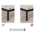 thumbnail image 4 of Mayton Standard Mattress Support Wooden Bunkie Board/Slats, Queen, Beige, 4 of 5