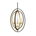 thumbnail image 6 of Z-Lite Ashling 3 Light Pendant in Matte Opal and Bronze Gold, 6 of 6